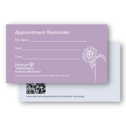Onco Appointment Cards